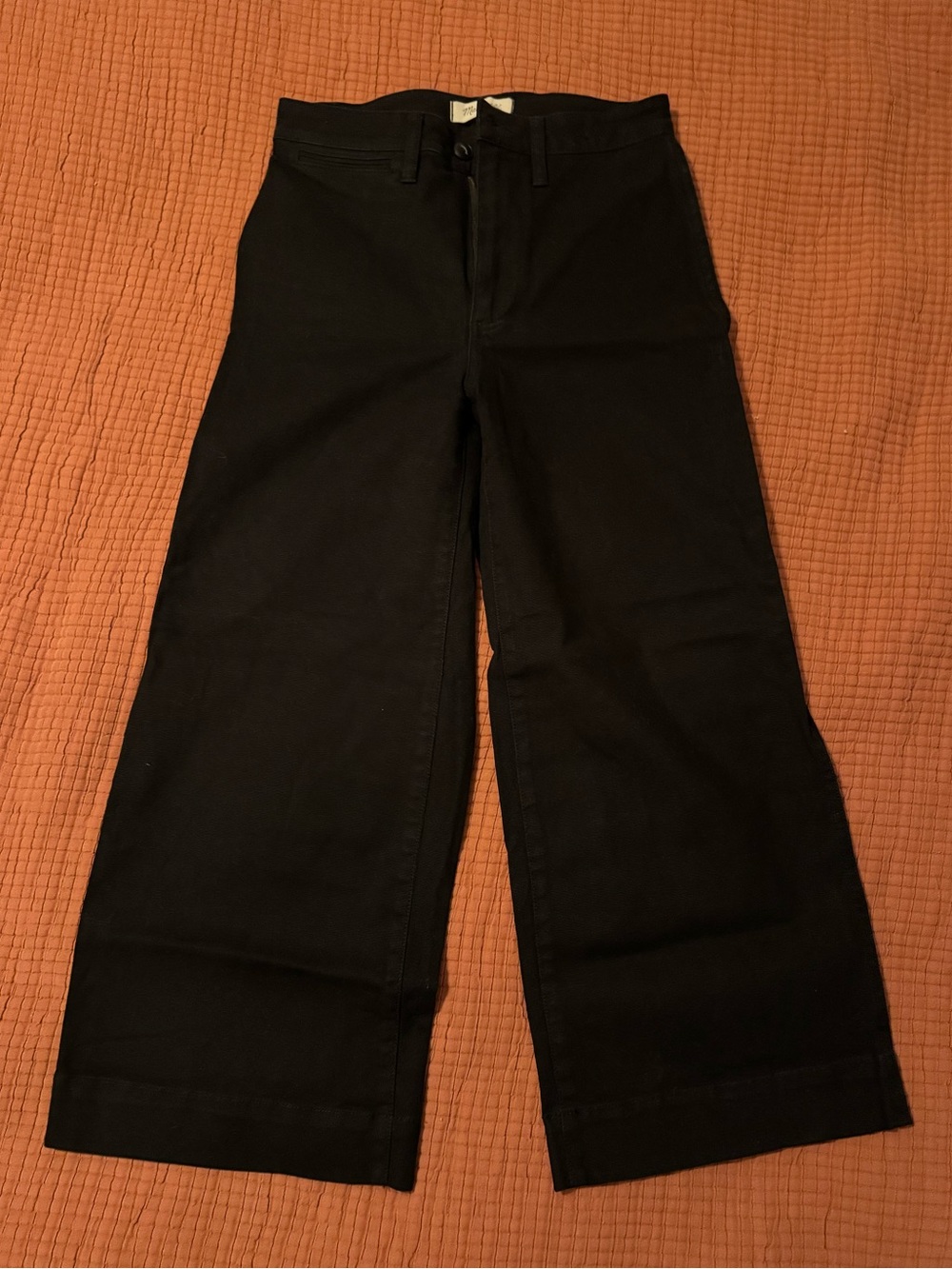 Madewell Emmett Wide Leg Crop Pants Sz 25